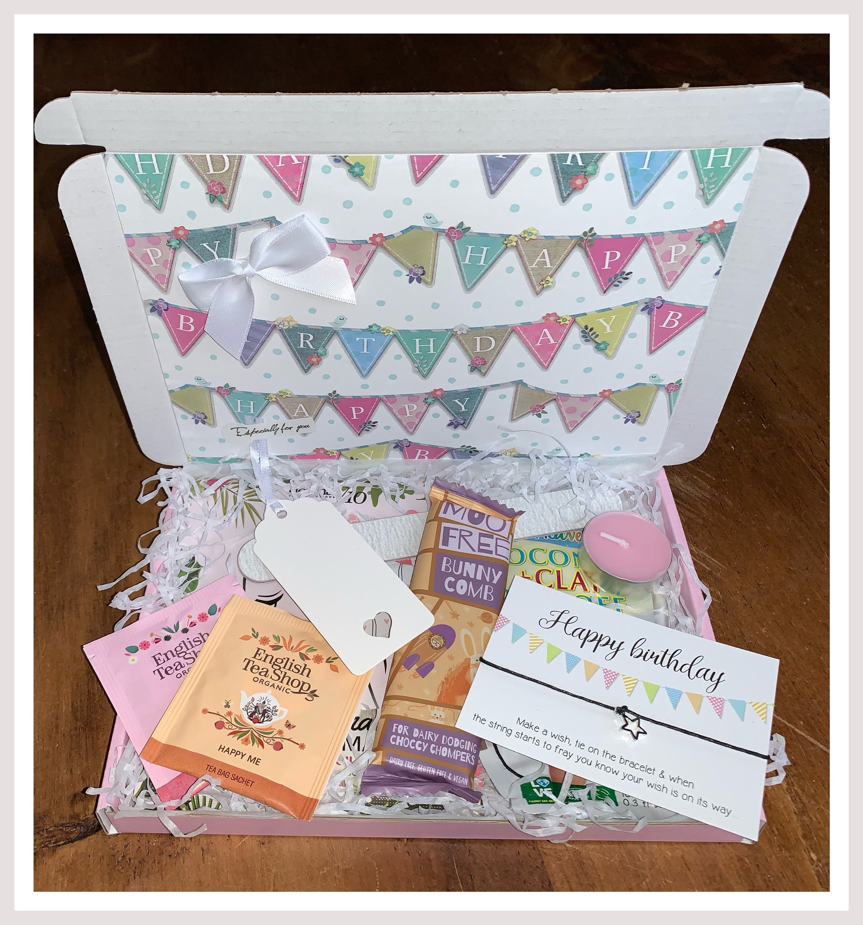 Vegan Birthday Gift Vegan Birthday Hamper for Her Mini Etsy