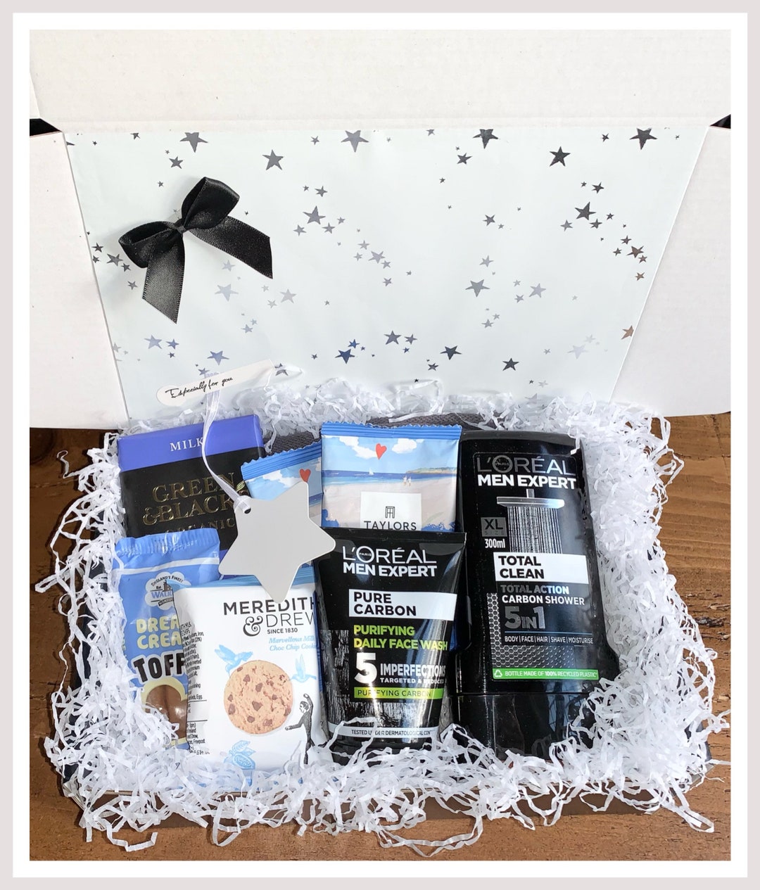Mens Pamper Hamper Mens Gift Hamper Mens Gift Box for Him Etsy UK