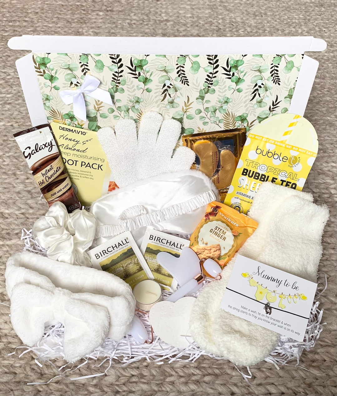 Mum to Be Self Care Hamper Pregnancy Pamper Hamper Mummy to Be Gift Box ...