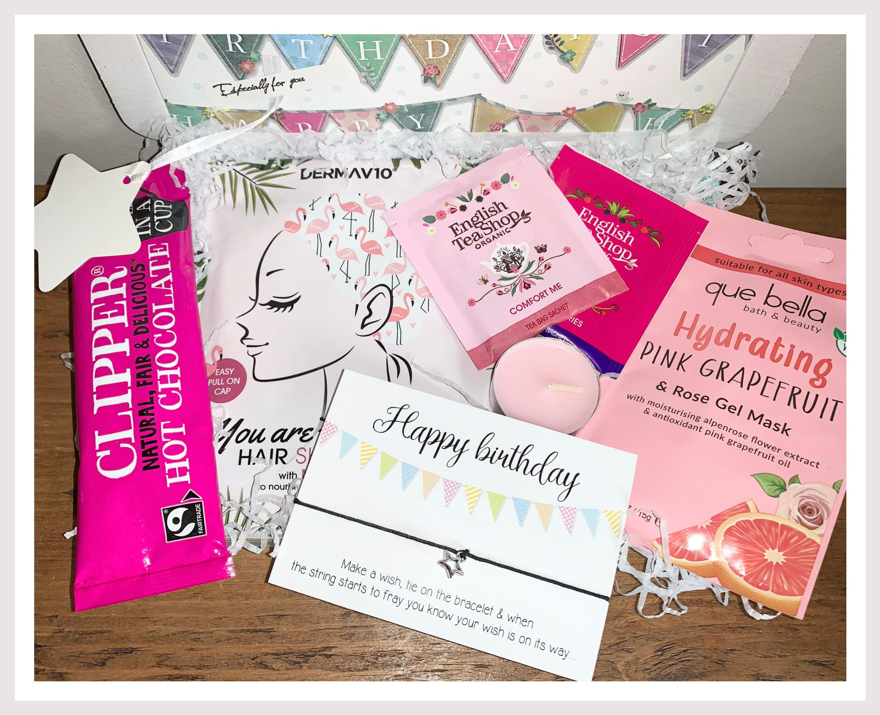 Birthday Hamper for Her Ladies Birthday Pamper Box Etsy