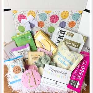 21st Birthday Hamper for Her | Ladies 21st Birthday Gift Box | Gift for 21st Birthday | 21st Birthday Pamper Box