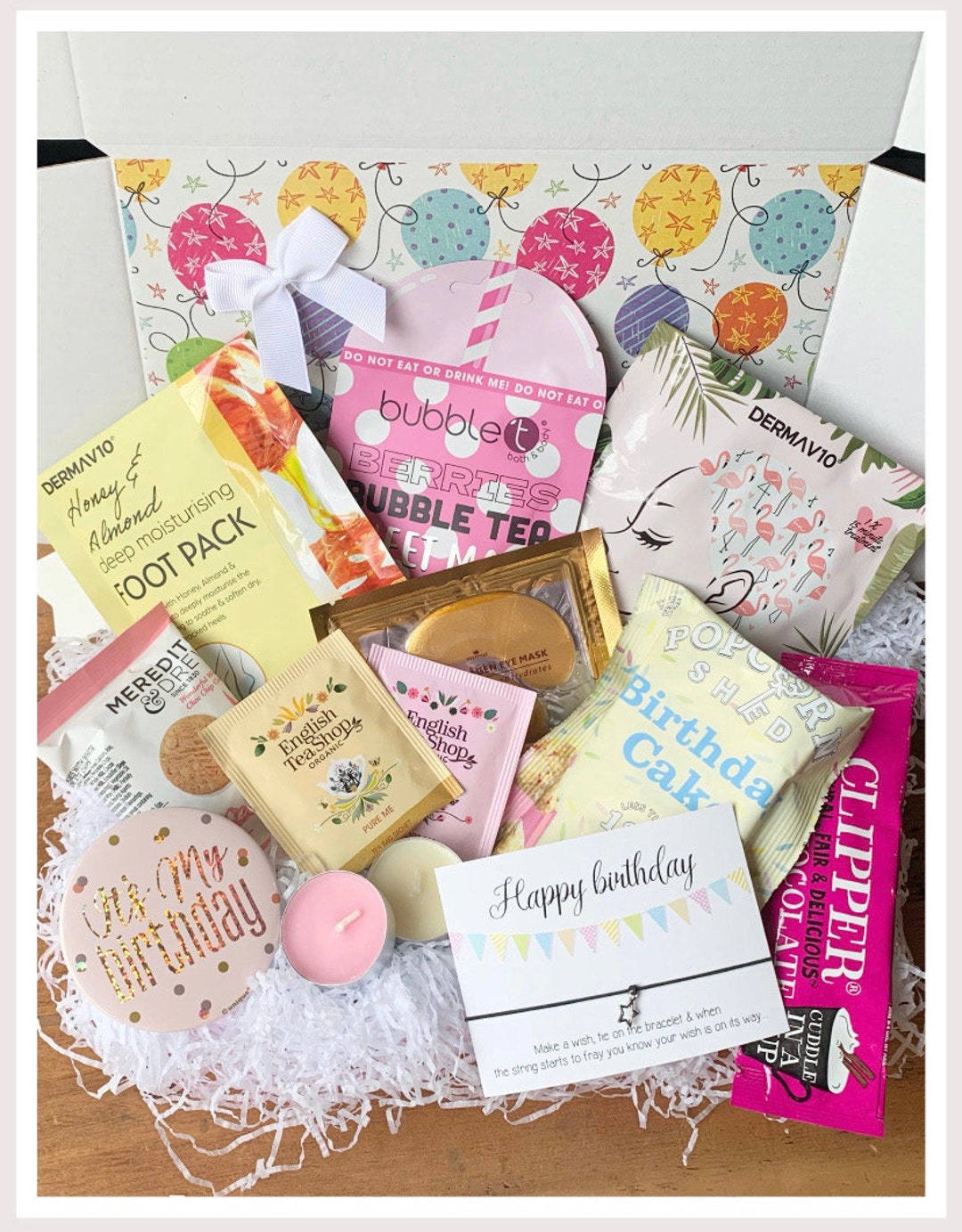 Birthday Hamper for Her Ladies Birthday Pamper Box Birthday Gift for
