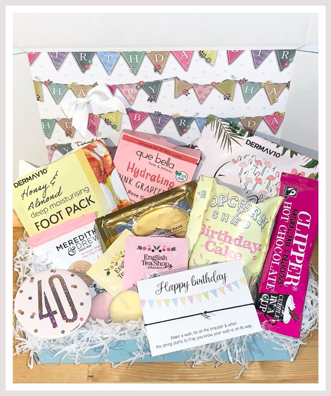 Ladies 40th Birthday Hamper for Her 40th Birthday Gift Box Etsy UK