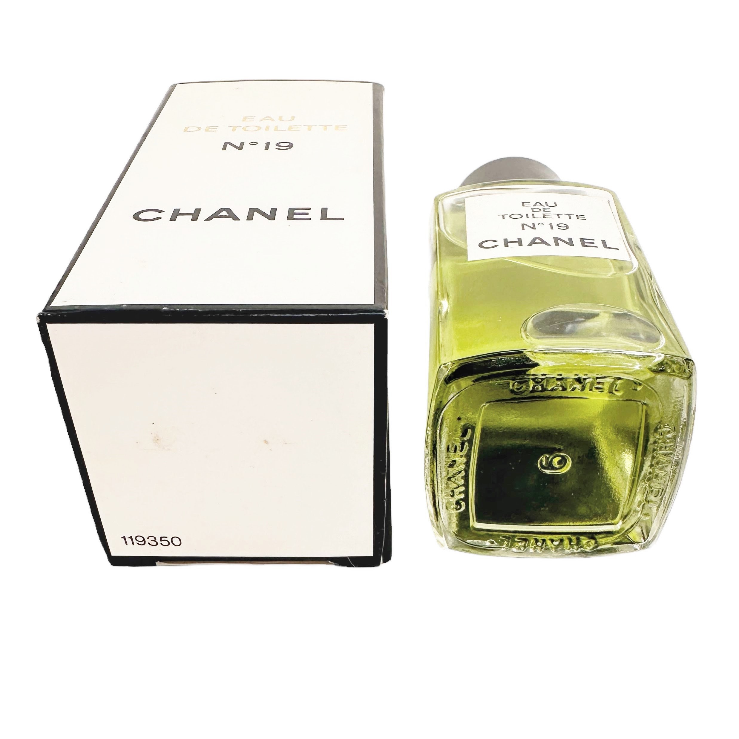 Rare Vintage CHANEL No 19 Eau De Toilette 50ml Splash - Original