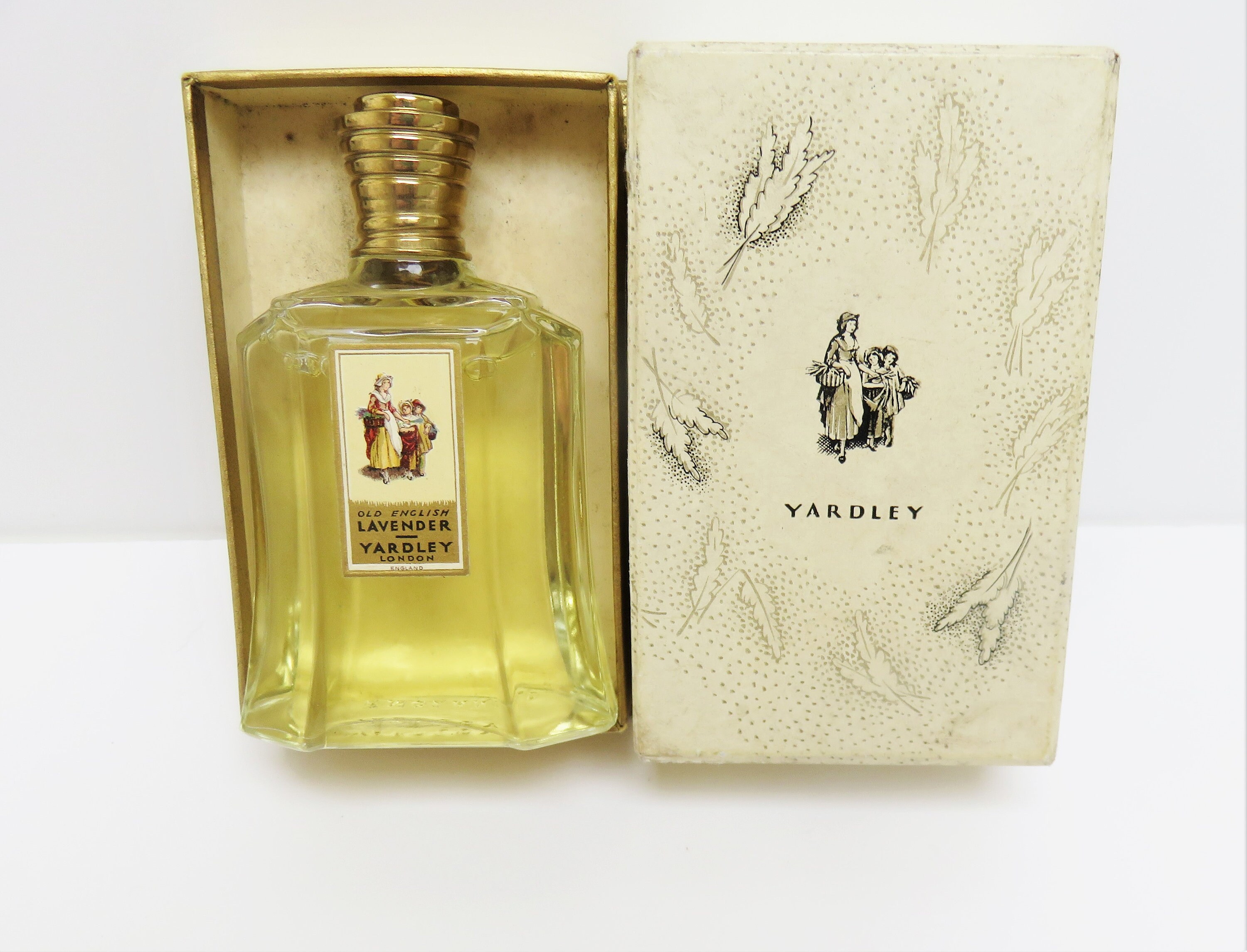 1940s Yardley Old English Lavender Cologne Full Bottle Etsy