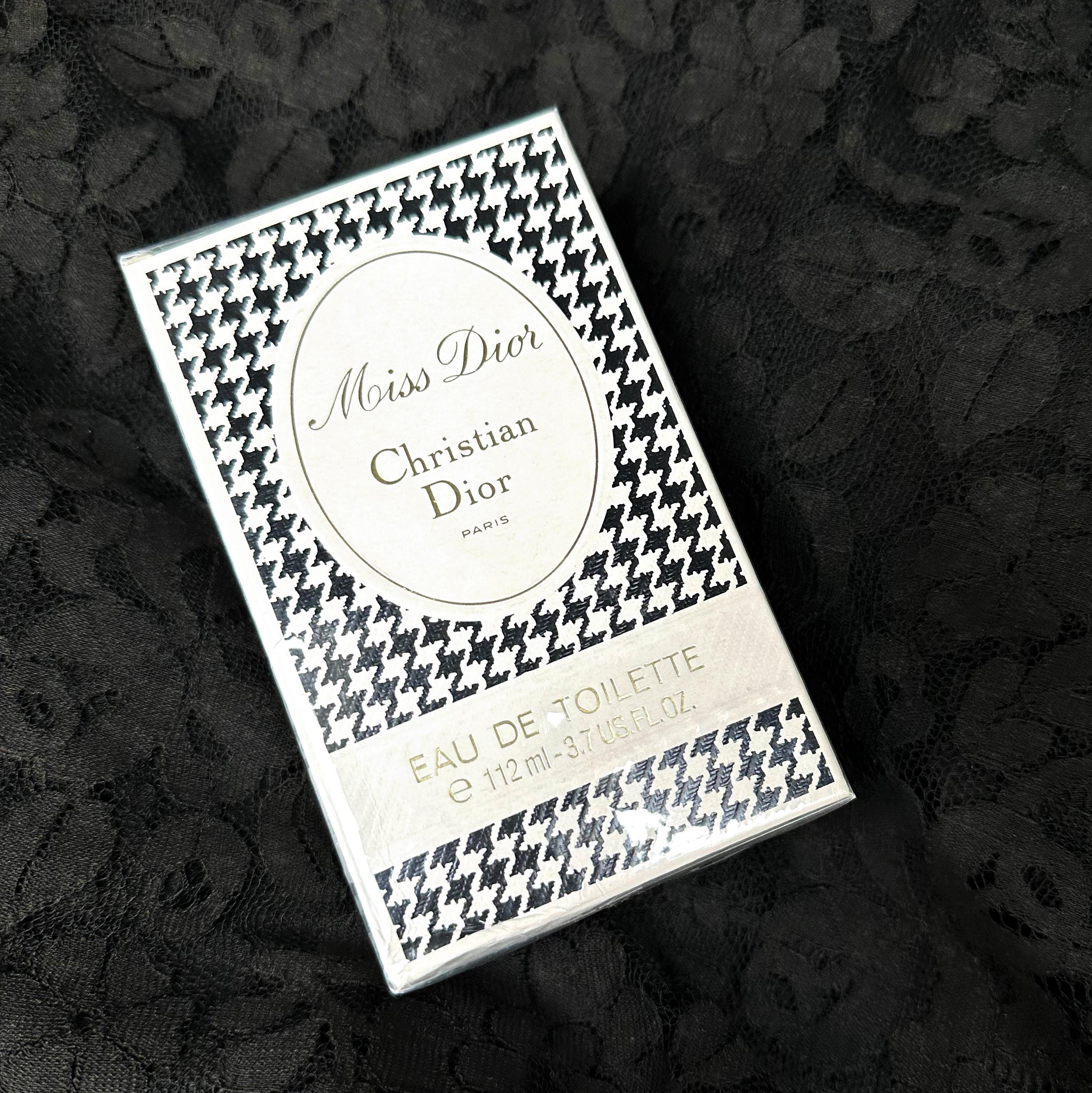 Vintage 1980 Christian Dior MISS DIOR Eau De Toilette Splash