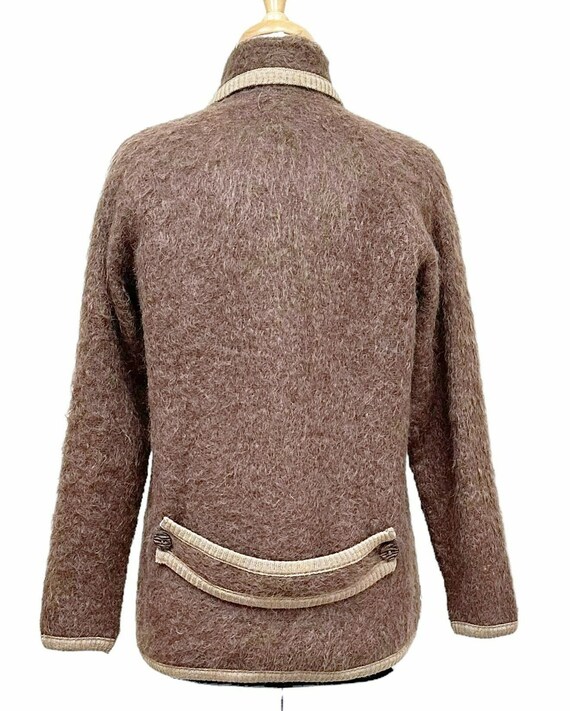 Chic and Versatile vintage Mohair Blend Cardigan … - image 2