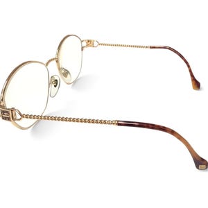 Vintage Henry Jullien, Frankrijk, met goud gevulde brilmonturen: torsada 8304