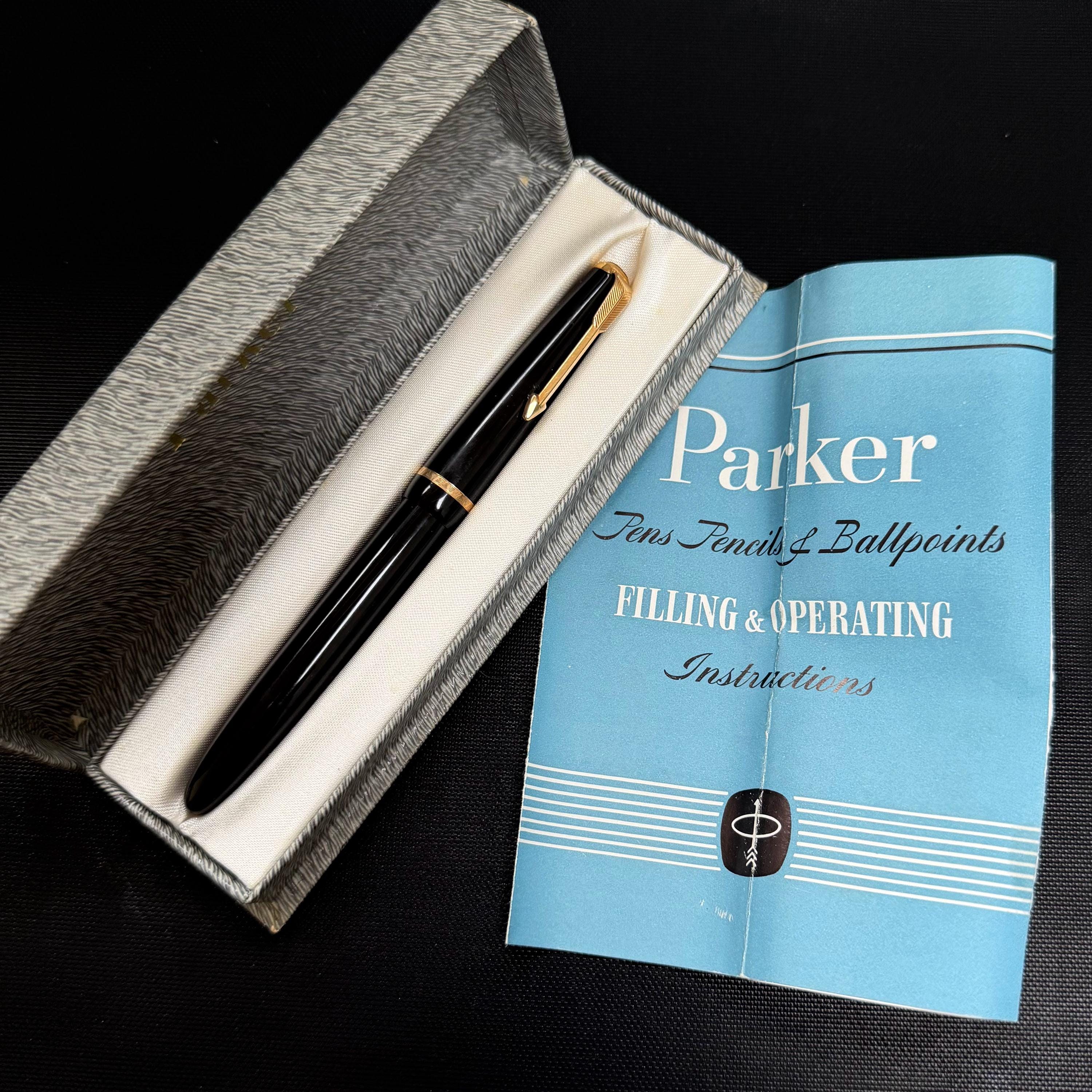 Parker Pen 14k Gold - Etsy