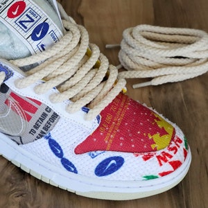 Chunky Natural Rope Shoelaces