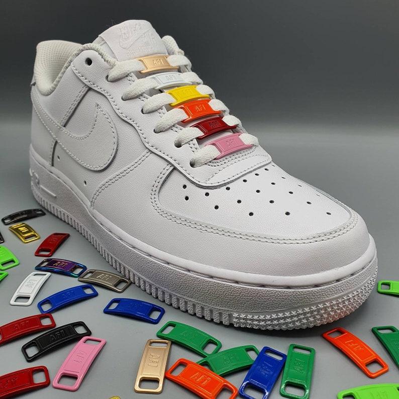 AF1 Lace Locks Nike / Dubraes / Anhänger für Sneaker in verschiedenen Farben / Customsneaker / Schnürsenkel Anhänger für Schuhe Bild 2