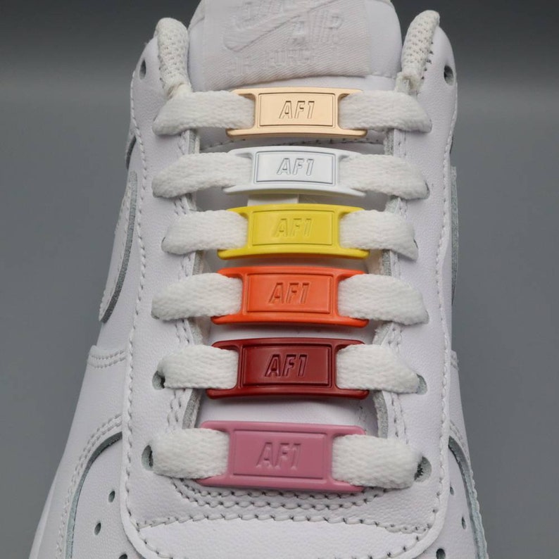 AF1 Lace Locks Nike / Dubraes / Anhänger für Sneaker in verschiedenen Farben / Customsneaker / Schnürsenkel Anhänger für Schuhe Bild 4