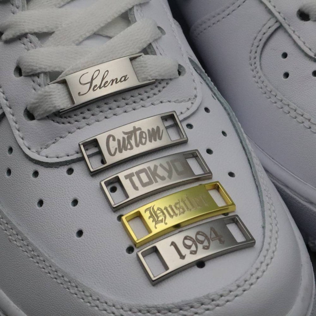 Custom Engraved Lace Locks Dubraes for Nike Air - Etsy