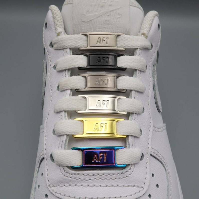 AF1 Lace Locks Nike / Dubraes / Anhänger für Sneaker in verschiedenen Farben / Customsneaker / Schnürsenkel Anhänger für Schuhe Bild 3