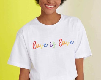 Love is Love Shirt, LGBT Shirts, LGBQT Pride Shirt,Vintage Love Wins Graphic T-Shirt,Women Men Kids Toddler Baby Rainbow Retro,Equality,Gift