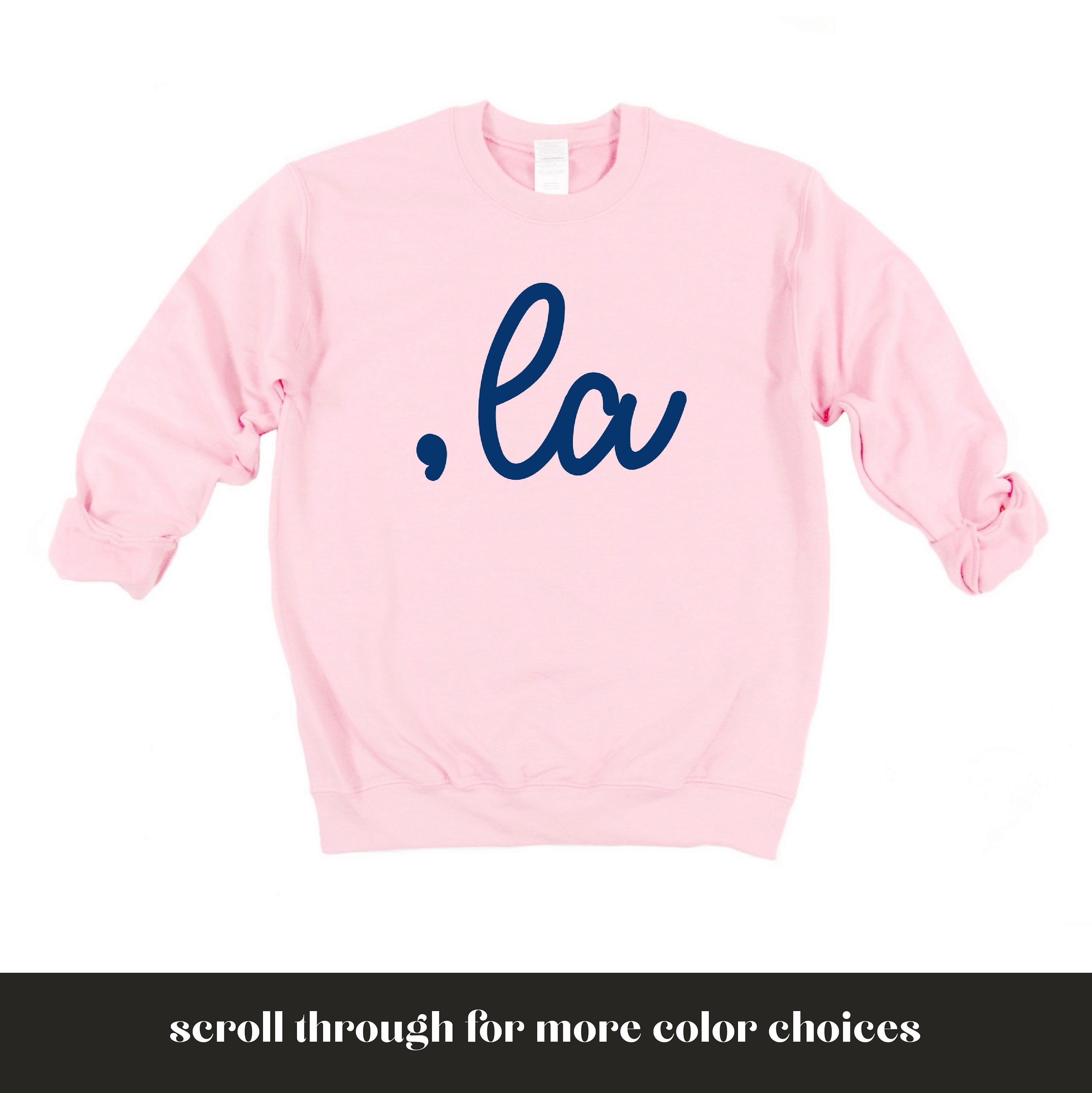 Comma La Shirt Kamala Sweatshirt Feminist Sweater Biden Harris Kamala VP Comma La Sweatshirt Comma La Comma-La Kamala Sweater