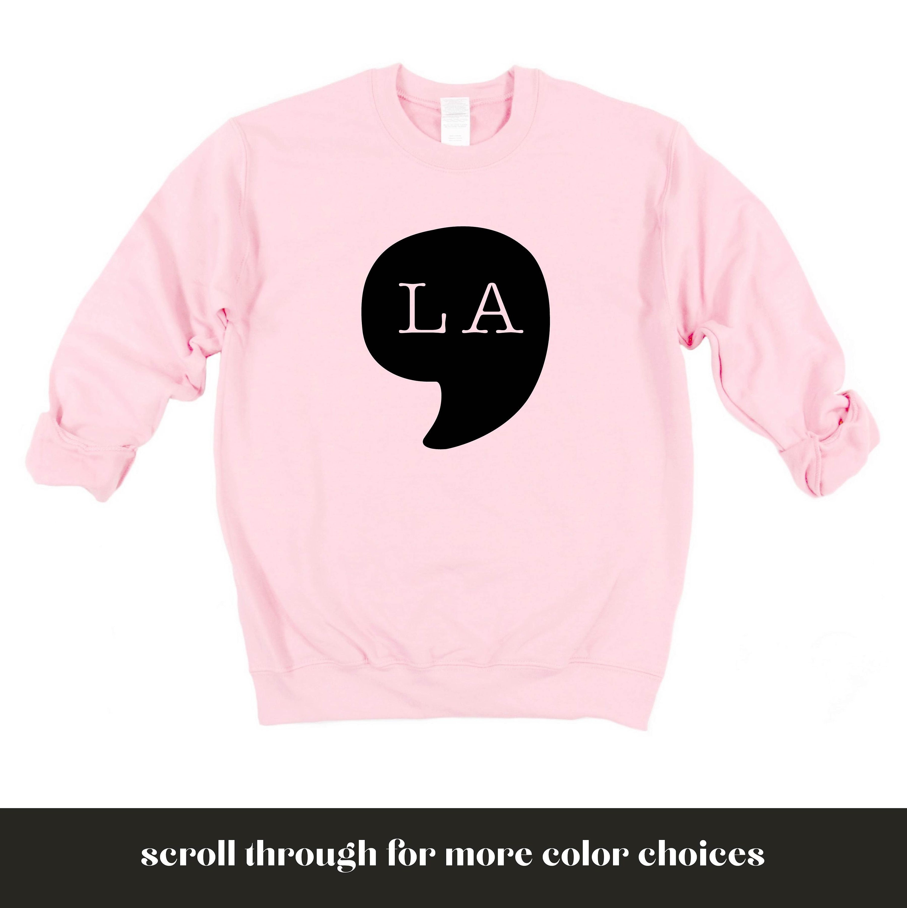comma sweatshirt pink