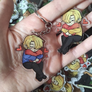 Sanji-sleutelhanger dubbelzijdig