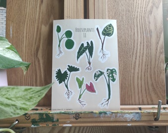 Sticker Sheet - Pflanzen, Floral, Natur 2