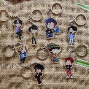 ATEEZ Chibi Schlüsselanhänger