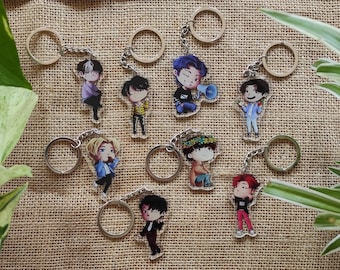 ATEEZ Chibi Nyckelberlocker