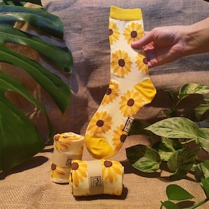 デザイナーソックス ひまわり