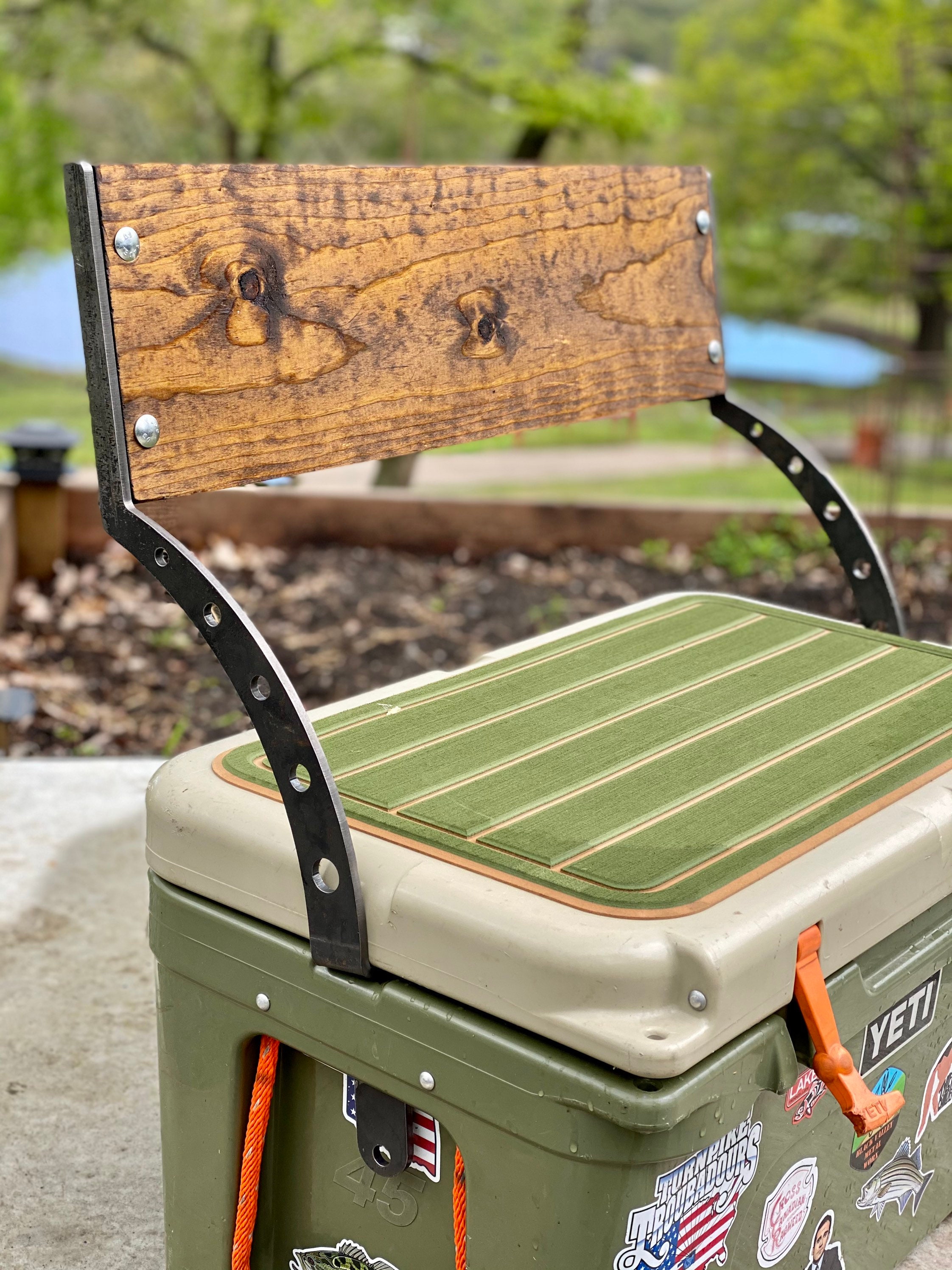 YETI Backrest Brackets for YETI Tundra DIY Kit Etsy