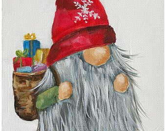 Gnome painting kit | DIY painting kit | Elfi | Christmas