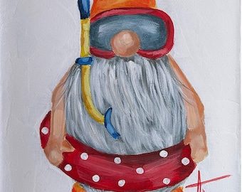 Gnome painting kit | DIY painting kit | Otto | Summer