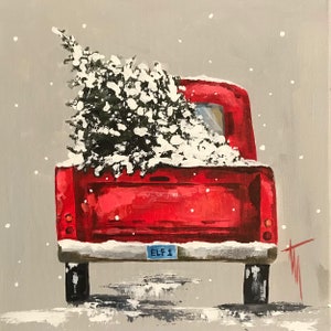 Truck Painting kit | DIY Painitng kit | Acrylic painting kits | Christmas delivery