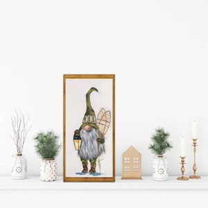 Gnome Print | kabouters | vakantieinrichting | Kerstdecor | kunstprenten | vakantiekunstprint | Kunstdrukken