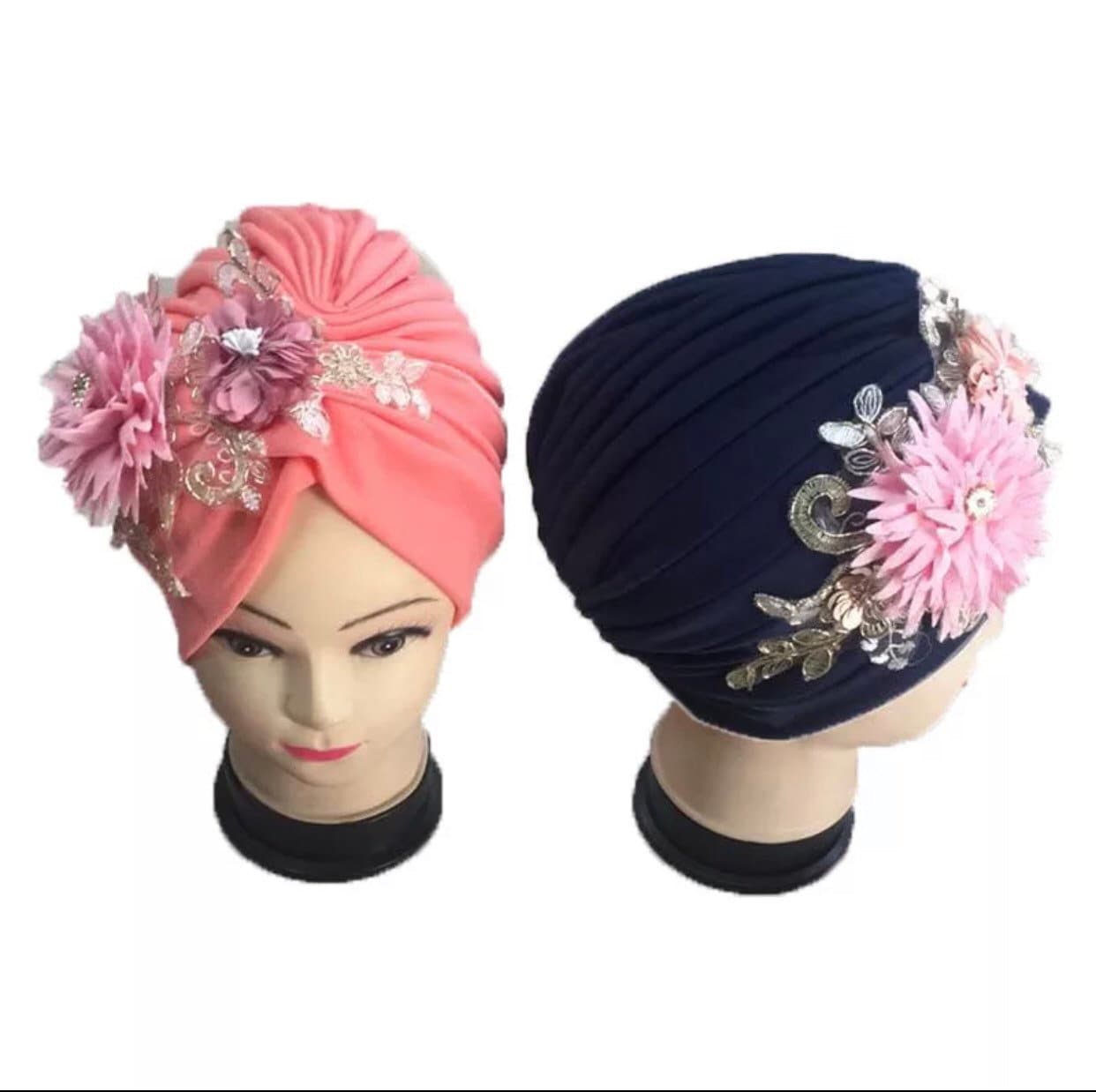 Turban cap/ read to wear turban cap/ made to orders/ hand made Etsy