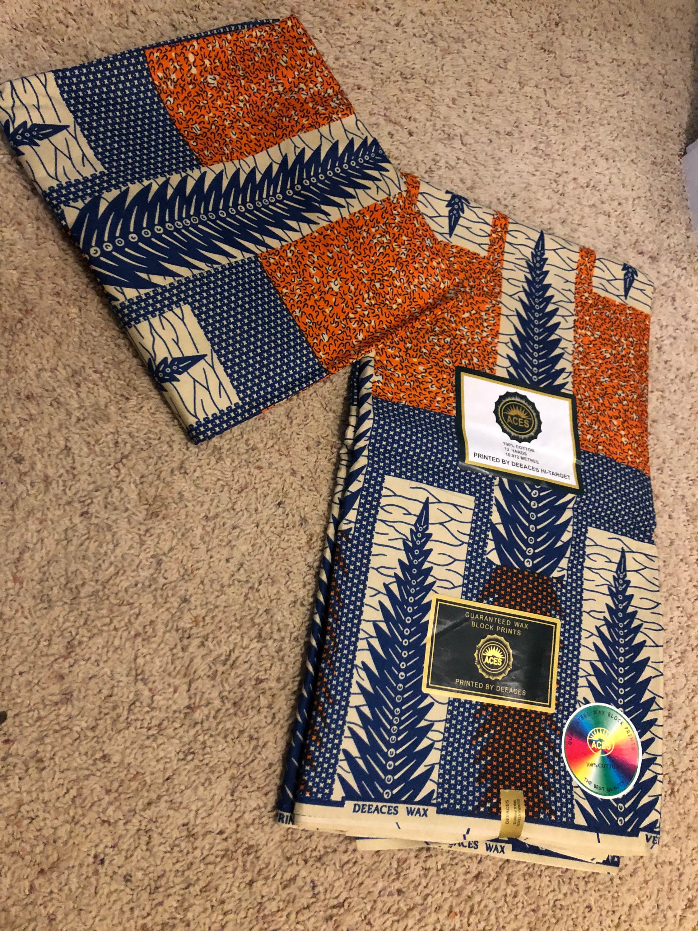 Ankara fabrics 6 yards/Ankara fabrics 6yards/African print Etsy