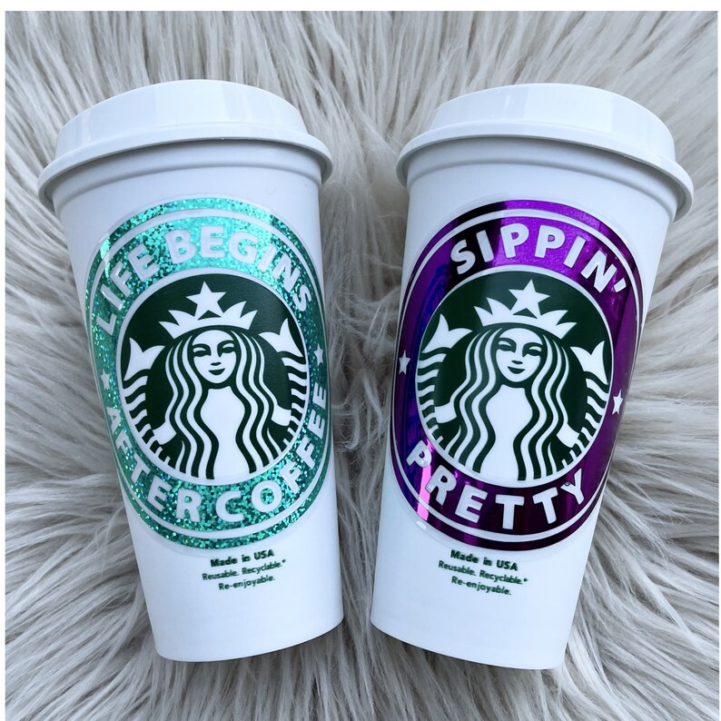 Dishwasher Safe Starbucks Hot Cup 16oz Personalized Custom Etsy