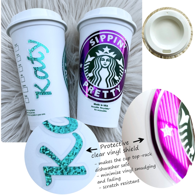 Dishwasher Safe Starbucks Hot Cup 16oz Personalized Custom Etsy