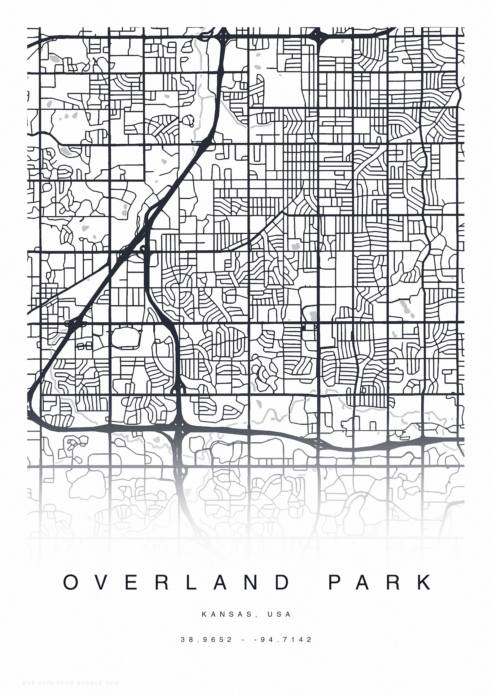 Overland Park Kansas City Map vrogue.co