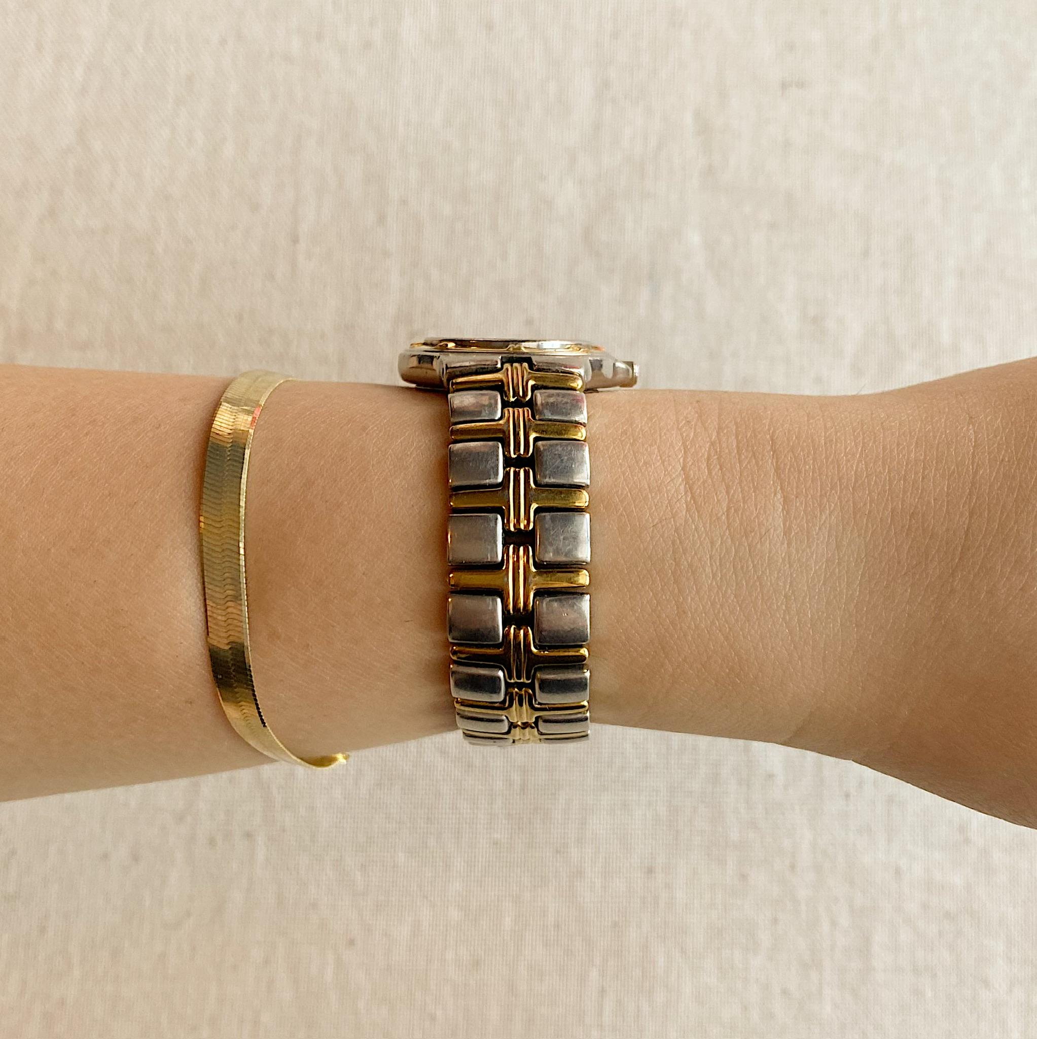 Darling Vintage Marie Claire Paris Two Tone Watch - Etsy display picture 2