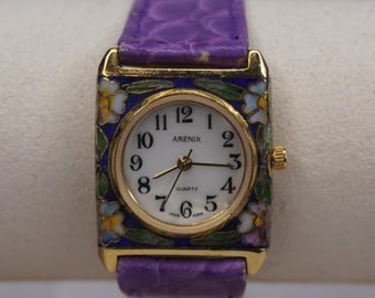 Gold and Deep Peach Tone, 1990\'s Avon Round Dainty Watch Avon | Accessories | Gold And Deep Peach Tone 99s Avon Round  main image 4