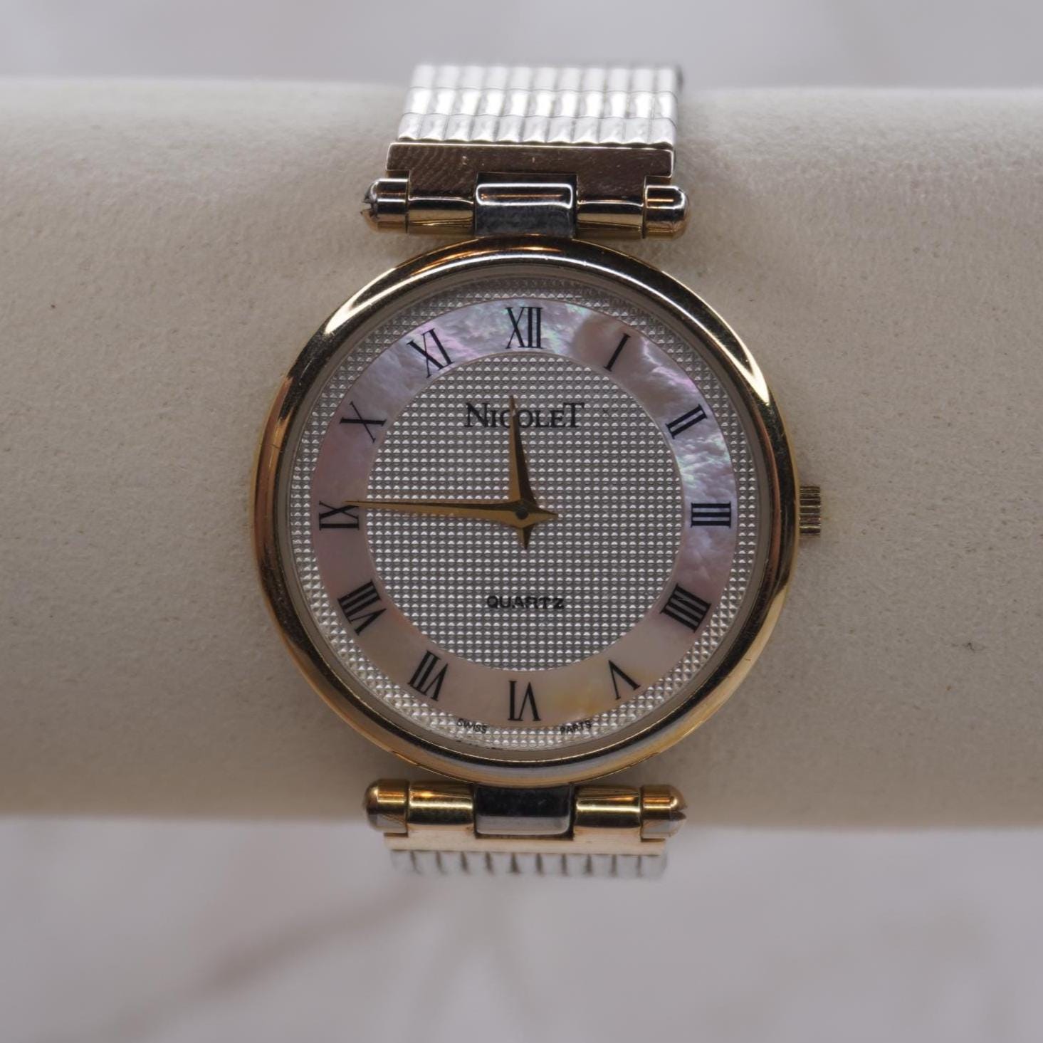 Nicolet Gold Watch - Etsy