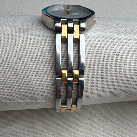 Two Tone Sleek Pulsar with Date Dial - image 5