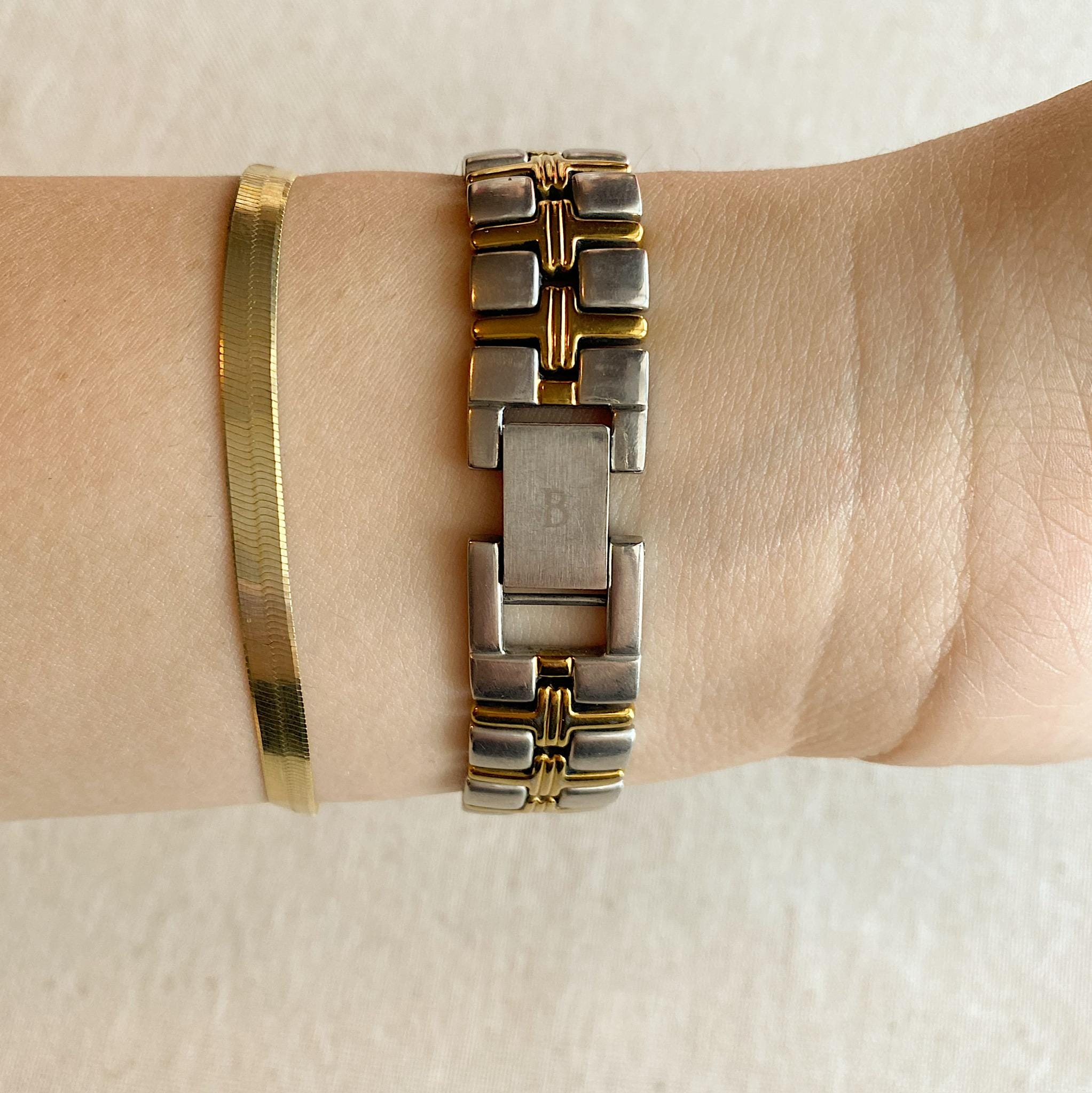 Darling Vintage Marie Claire Paris Two Tone Watch - Etsy display picture 3