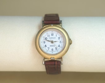90s Vintage Carriage by Timex Indiglo Quartz Watch