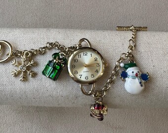 Brighton Short Hills Silver Charm Watch - Retired, Mother\'s Day Gift Brighton Short Hills Charm Watch Silver Plated Toggle Clasp  main image 2