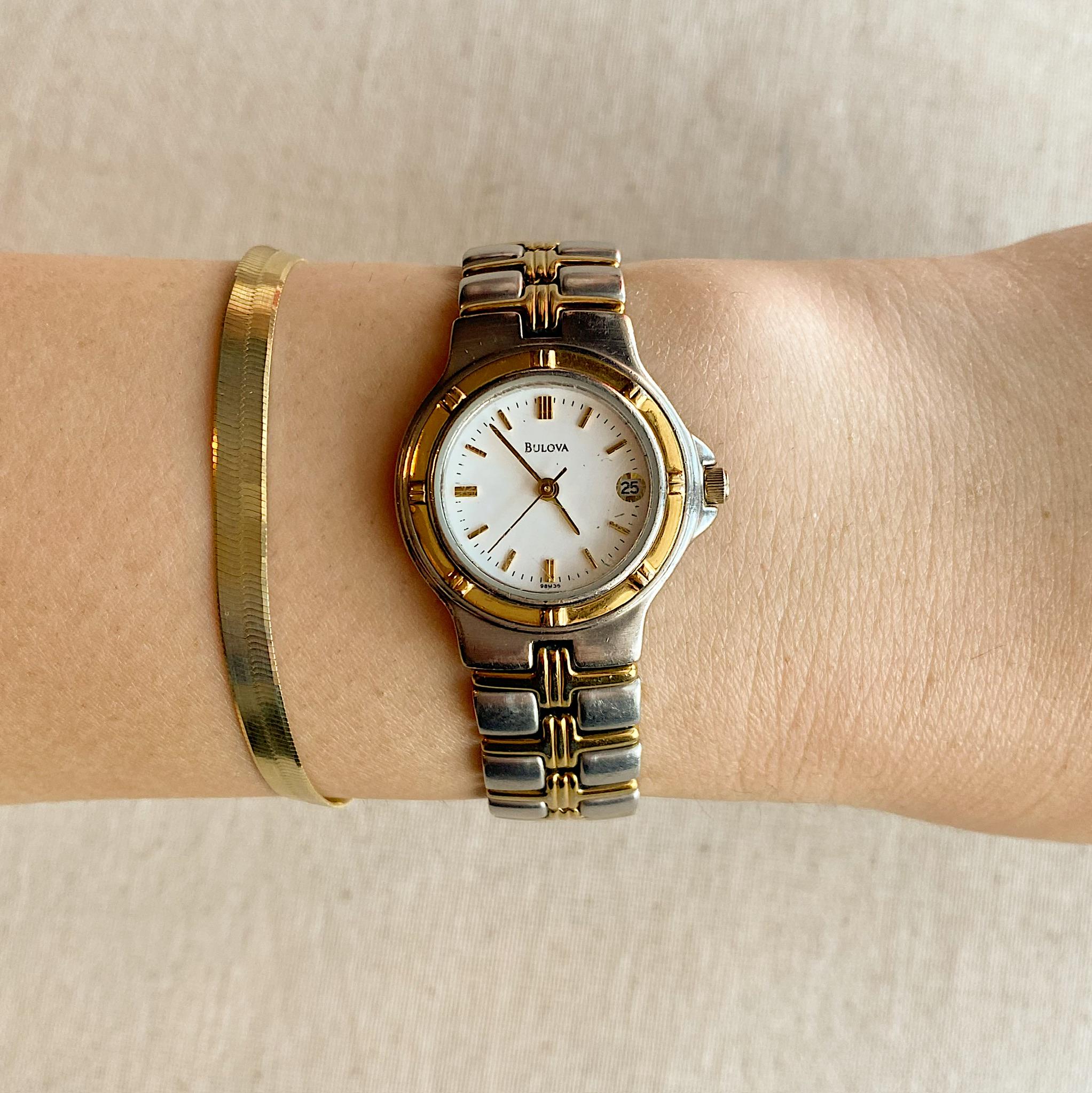 Darling Vintage Marie Claire Paris Two Tone Watch Darling Vintage Marie Claire Paris Two Tone Watch - Etsy main image 4