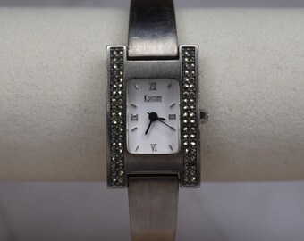 Classic Avon Silver Diamond Watch - Etsy display picture 1