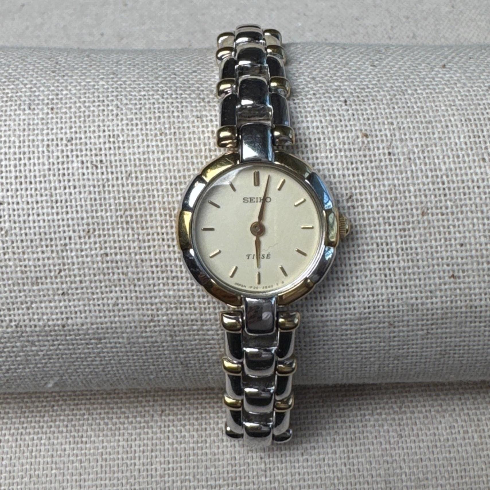 High End Two Tone Seiko Tisse Watch - Etsy