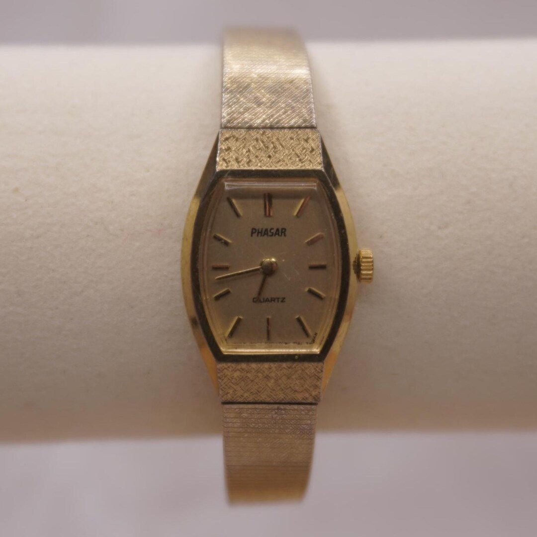 Vintage Phasar Dainty Gold Watch Vintage Women main image 3