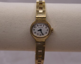 Classic Matte Gold Luxury, Bulova 23 Jewel Watch