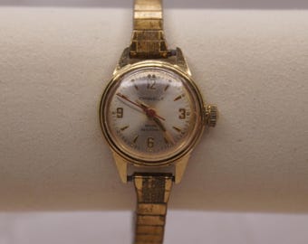Vintage Bulova T2 1992 Germany Round White and Gold tones Ladies Watch Working il_300x300.6293790237_iawn.jpg main image 4