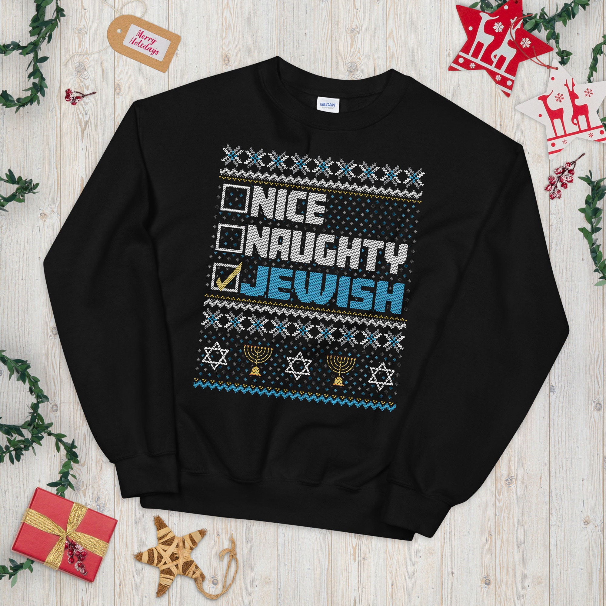 Jewish christmas jumper hotsell